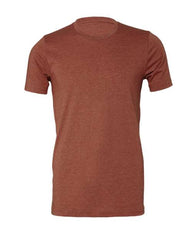 Thankful and Blessed Bella Tee Heather Clay - Super Soft