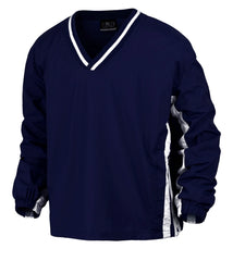 ZEPHYRS - BAW 5000- Adult Two Stripe Pullover Jacket UP TO 4XL AND YOUTH SIZES