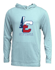 LAKE CREEK - LC SOFTBALL - PC108 Adult Soft-Tek Blend Long Sleeve Hood - UNISEX