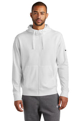 NEW EMBRIODERED - NKDR1513 Nike Club Fleece Sleeve Swoosh Full-Zip Hoodie