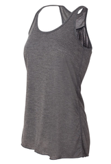 3 Up 3 Down Screen Print Bella + Canvas - Women's Flowy Racerback Tank - 8800