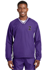 ZEPHYRS - BAW 5000- Adult Two Stripe Pullover Jacket UP TO 4XL AND YOUTH SIZES