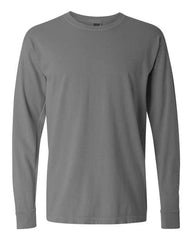 COMFORT COLORS- SUPER SOFT Garment-Dyed Heavyweight Long Sleeve T-Shirt - $6 OFF