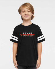 YOUTH - LAT - Football Fine Jersey Tee - 3537