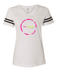 DVAA 2K11 - LADIES - LAT - Women's Football V-Neck Fine Jersey Tee - 3537