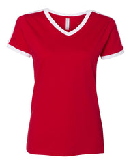 Hays Softball - LAT - Retro Ringer Fine Jersey Tee - 6932