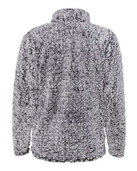 CHRISTMAS - J. AMERICA 1/4 ZIP EMBROIDERED SHERPA - $7 OFF