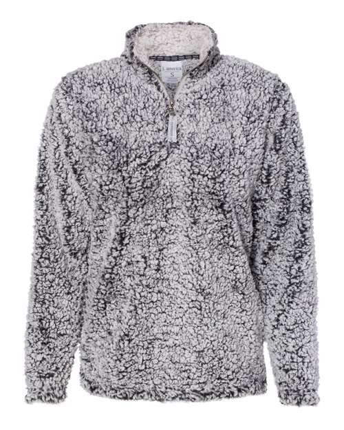 CHRISTMAS - J. AMERICA 1/4 ZIP EMBROIDERED SHERPA - $7 OFF