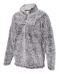 CHRISTMAS - J. AMERICA 1/4 ZIP EMBROIDERED SHERPA - $7 OFF
