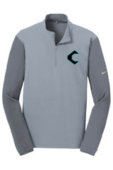 CREW BASEBALL - 746102 Nike Dri-FIT Fabric Mix 1/2-Zip Cover-Up