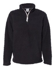 CHRISTMAS - J. AMERICA 1/4 ZIP EMBROIDERED SHERPA - $7 OFF