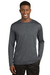 Heat Basketball - LONG SLEEVE Sport-Tek® ADULT AND YOUTH PosiCharge® Competitor™ Neck Tee. ST350