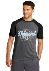 DIAMOND LEGACY ST400 Sport-Tek® PosiCharge® Tri-Blend Wicking Raglan Tee