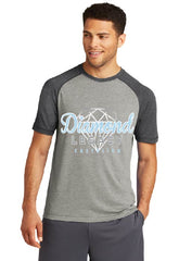 DIAMOND LEGACY ST400 Sport-Tek® PosiCharge® Tri-Blend Wicking Raglan Tee
