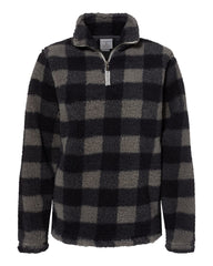 CHRISTMAS - J. AMERICA 1/4 ZIP EMBROIDERED SHERPA - $7 OFF