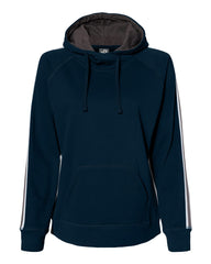 NEW - J. America - Women's Rival Fleece Hooded Sweatshirt - 8642