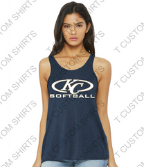 KELIN COLLINS- Bella + Canvas - Women's Flowy Racerback Tank - 8800