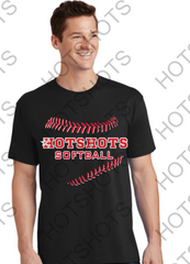 HOTSHOTS WITH LACES Adult and Youth Cotton Tee