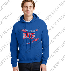 HAYS SOFTBALL - ADULT HOODIE