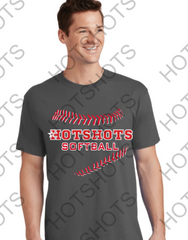 HOTSHOTS WITH LACES Adult and Youth Cotton Tee