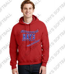 HAYS SOFTBALL - ADULT HOODIE