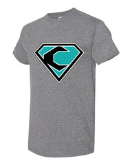 CREW BASEBALL GILDAN HEAVY DUTY TEE - YOUTH AND ADULT