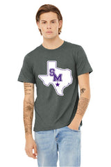 SAN MARCOS RATTLERS - BC3001 BELLA+CANVAS ® Unisex Jersey Short Sleeve Tee