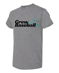CREW BASEBALL GILDAN HEAVY DUTY TEE - YOUTH AND ADULT