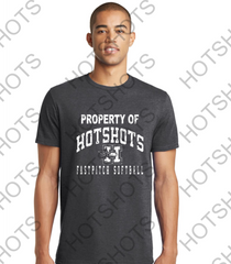 PROPERTY OF HOTSHOTS ADULT - DT5000 District ® The Concert Tee ®