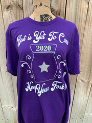 COLOR OPTIONS - The Best is Yet To Come - Keep the Fork!