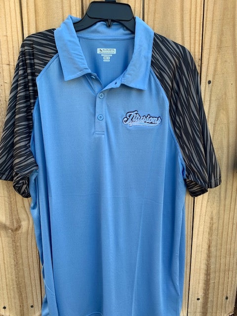 ILLUSIONS MEN'S EMBROIDERED LOGO BREAKER SPORT SHIRT 5406