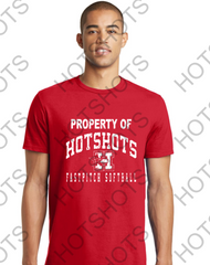 PROPERTY OF HOTSHOTS ADULT - DT5000 District ® The Concert Tee ®