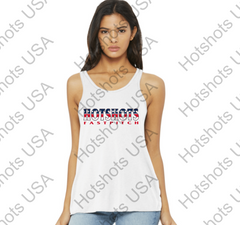 RWB HOTSHOTS LADIES Bella + Canvas - Women's Flowy Racerback Tank - 8800