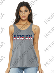 RWB HOTSHOTS LADIES Bella + Canvas - Women's Flowy Racerback Tank - 8800