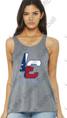 LAKE CREEK - LC RWB - Bella + Canvas - Women's Flowy Racerback Tank - 8800
