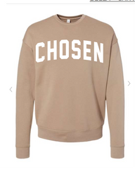 TEXAS CHOSEN BASEBALL- BELLA SPONGE CREWNECK