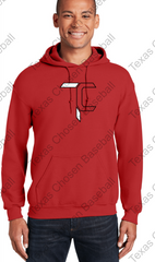 TEXAS CHOSEN BASEBALL -YOUTH and ADULT GILDAN HOODIE - TC LOGO