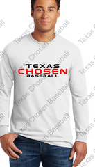 TEXAS CHOSEN BASEBALL ADULT Cotton Long Sleeve T-Shirt