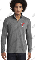 TEXAS CHOSEN BASEBALL Sport-Tek ® PosiCharge ® Tri-Blend Wicking 1/4-Zip Pullover