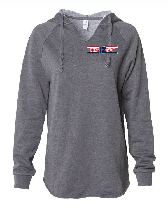 TEXAS 12 GAUGE - Independent Trading Co. - Women’s Lightweight California Wave Wash Hooded Sweatshirt - PRM2500