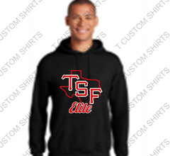 TEXAS STRIKE FORCE Fleece Pullover Hooded Sweatshirt YOUTH AND ADULT