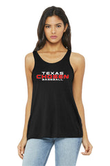 TEXAS CHOSEN BASEBALL - LADIES BELLA Flowy Tank 8800