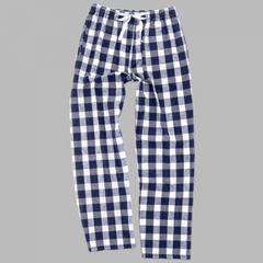 FLANNEL PJ PANT - NAVY OR ORANGE BOXERCRAFT UNISEX PANTS