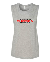 TEXASA CHOSEN BASEBALL - LADIES BELLA Muscle Tank - 8803