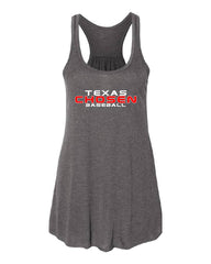 TEXAS CHOSEN BASEBALL - LADIES BELLA Flowy Tank 8800