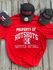 PROPERTY OF HOTSHOTS ADULT - DT5000 District ® The Concert Tee ®
