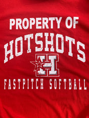 PROPERTY OF HOTSHOTS ADULT - DT5000 District ® The Concert Tee ®