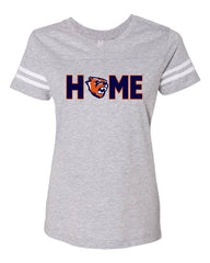 Bridgeland - LADIES - LAT - Women's Football V-Neck Fine Jersey Tee - 3537