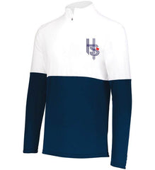 HOT SHOTS BASBELL - MOMENTUM TEAM 1/4 ZIP PULLOVER- ADULT AND YOUTH - THREE LOGOS!!