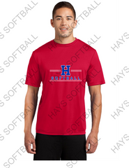 Hays Softball Drifit - Sport-Tek® Mens PosiCharge® Competitor™ Tee. ST350
